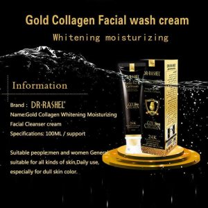 ژل شستشو صورت کلاژن طلا دکتر راشل - تصویر 3