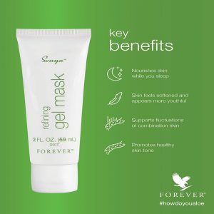 ژل ماسک ترمیم و پاکسازی سونیا  Sonya refining gel mask - تصویر 4